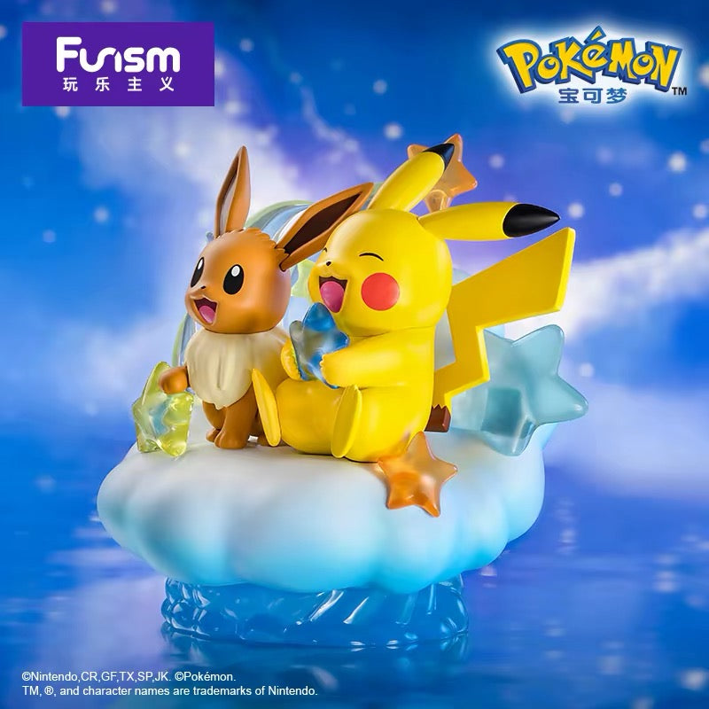 Eevee and Pikachu funism 400%