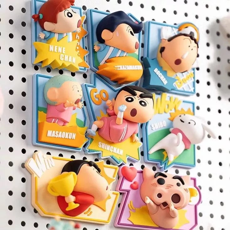 Crayon Shinchan – “Passion Green Field” Magnet Blind Box