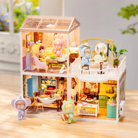 Rolife Holiday Tea Time Super Creator Miniature House DW023