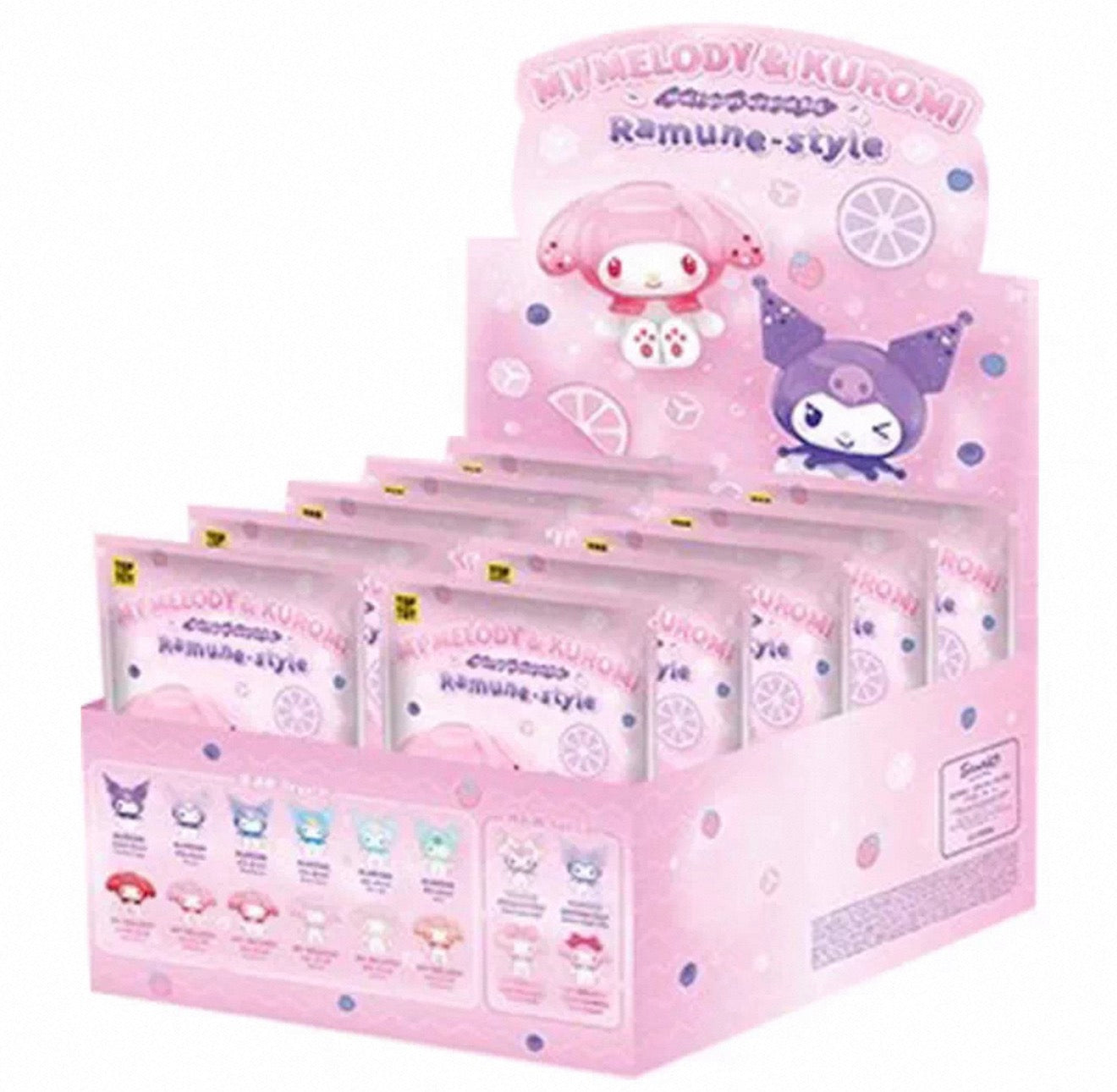 My Melody and Kuromi Mini Figure Surprise Bag Ramune Style