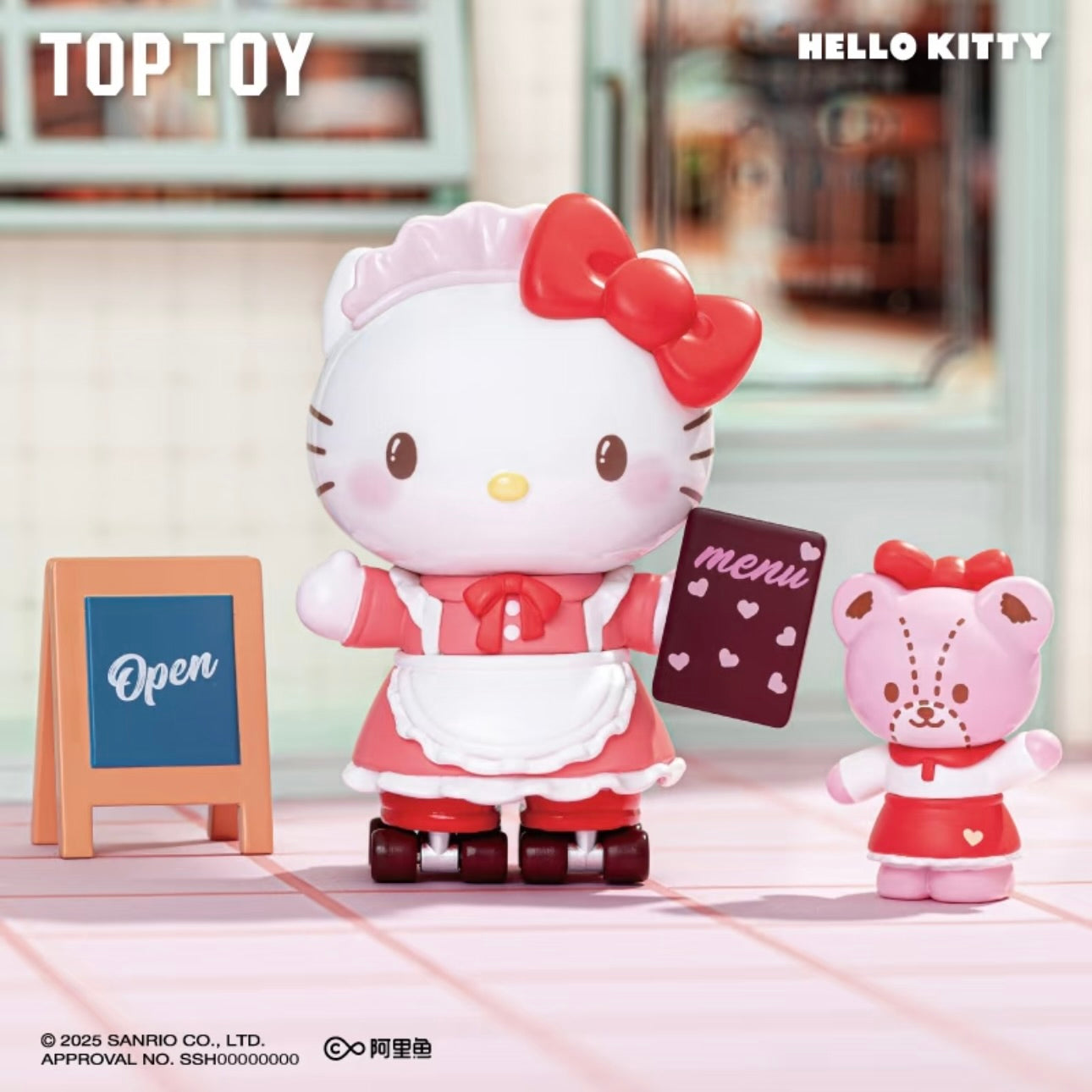 Sanrio Rolling Western Restaurant Series Blind Box – Collectible Rolling Figures