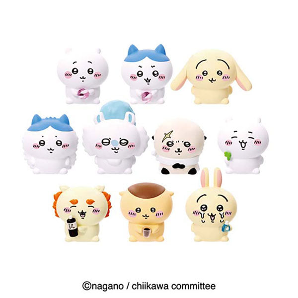 Japan Chiikawa Soft Vinyl Puppet Mascot Set - B