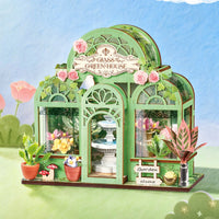 Rolife Green Fountain Garden DIY Miniature House Kit DS049