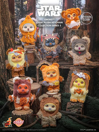 Star Wars Ewoks Cosbi Plush Keychain Collection Series 2