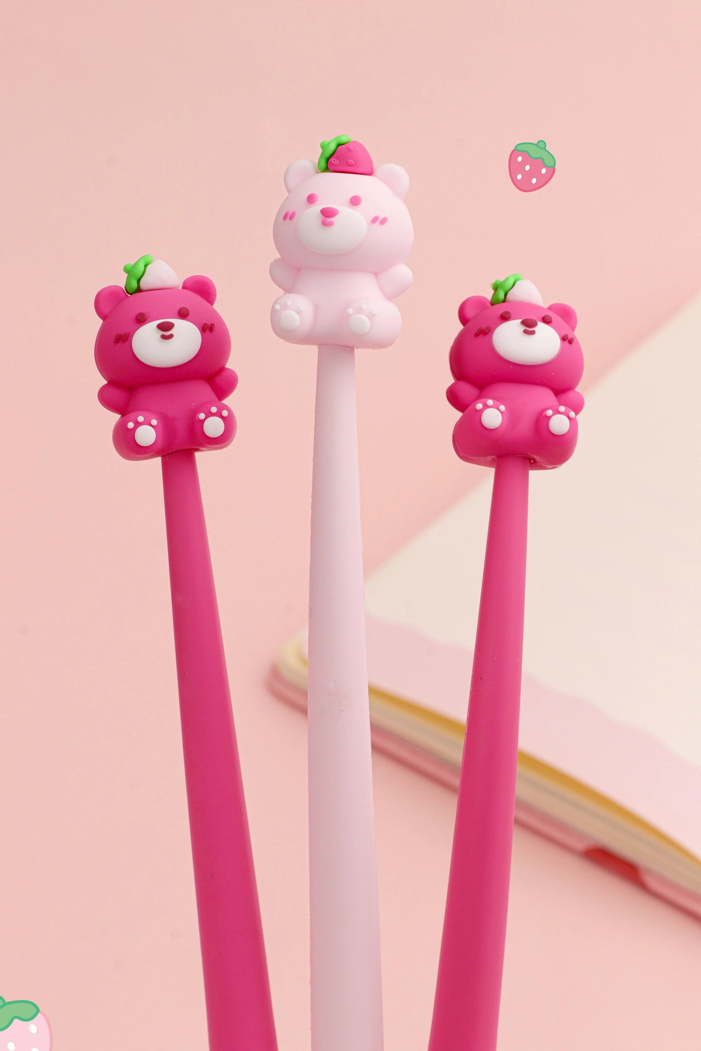 Strawberry Bear Pens