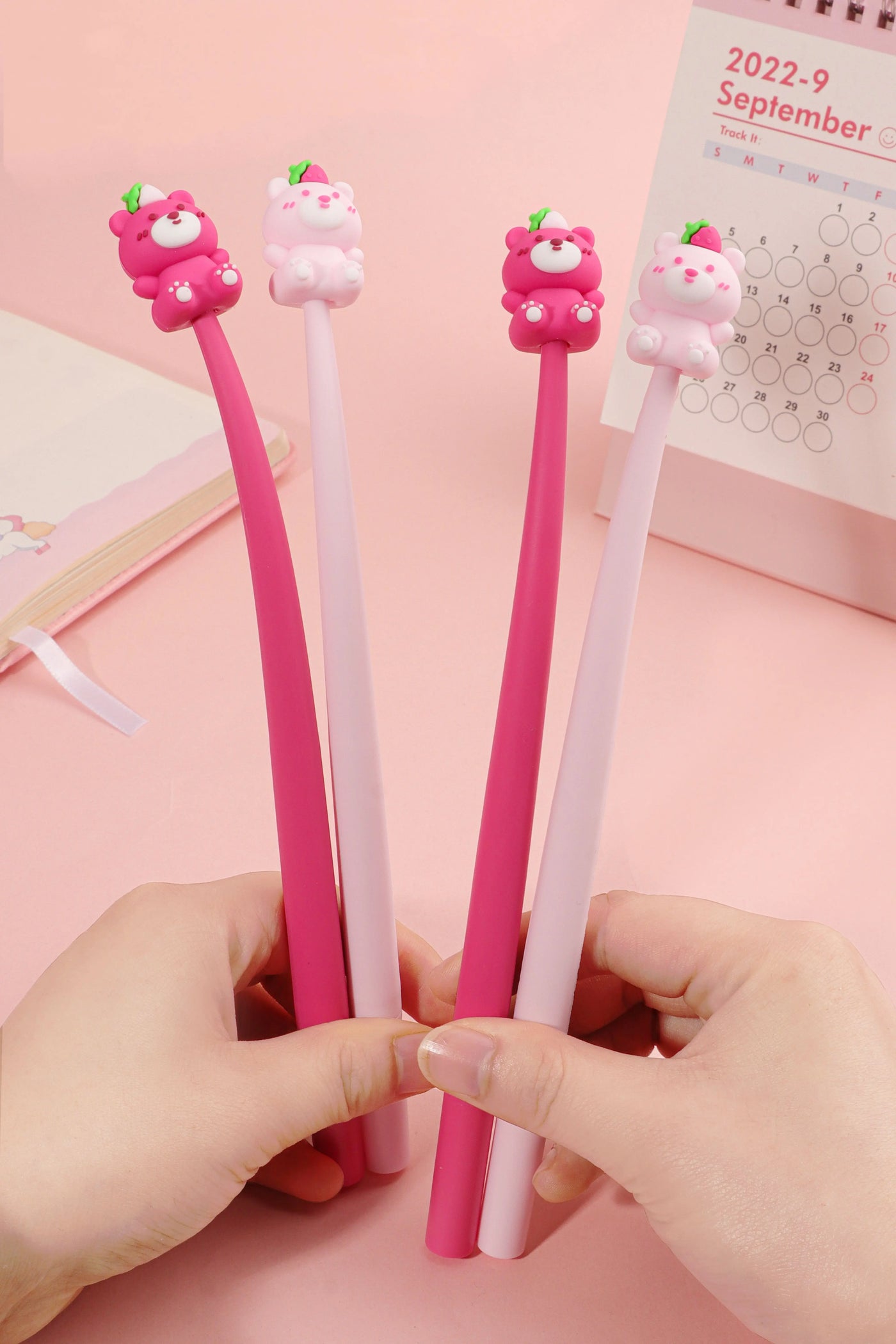 Strawberry Bear Pens