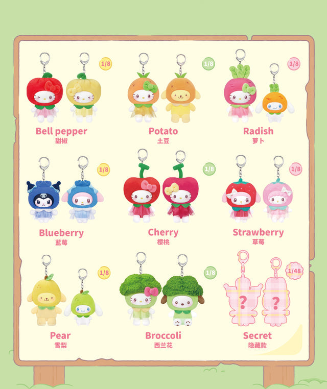 Sanrio Characters Fruits & Vegetables
