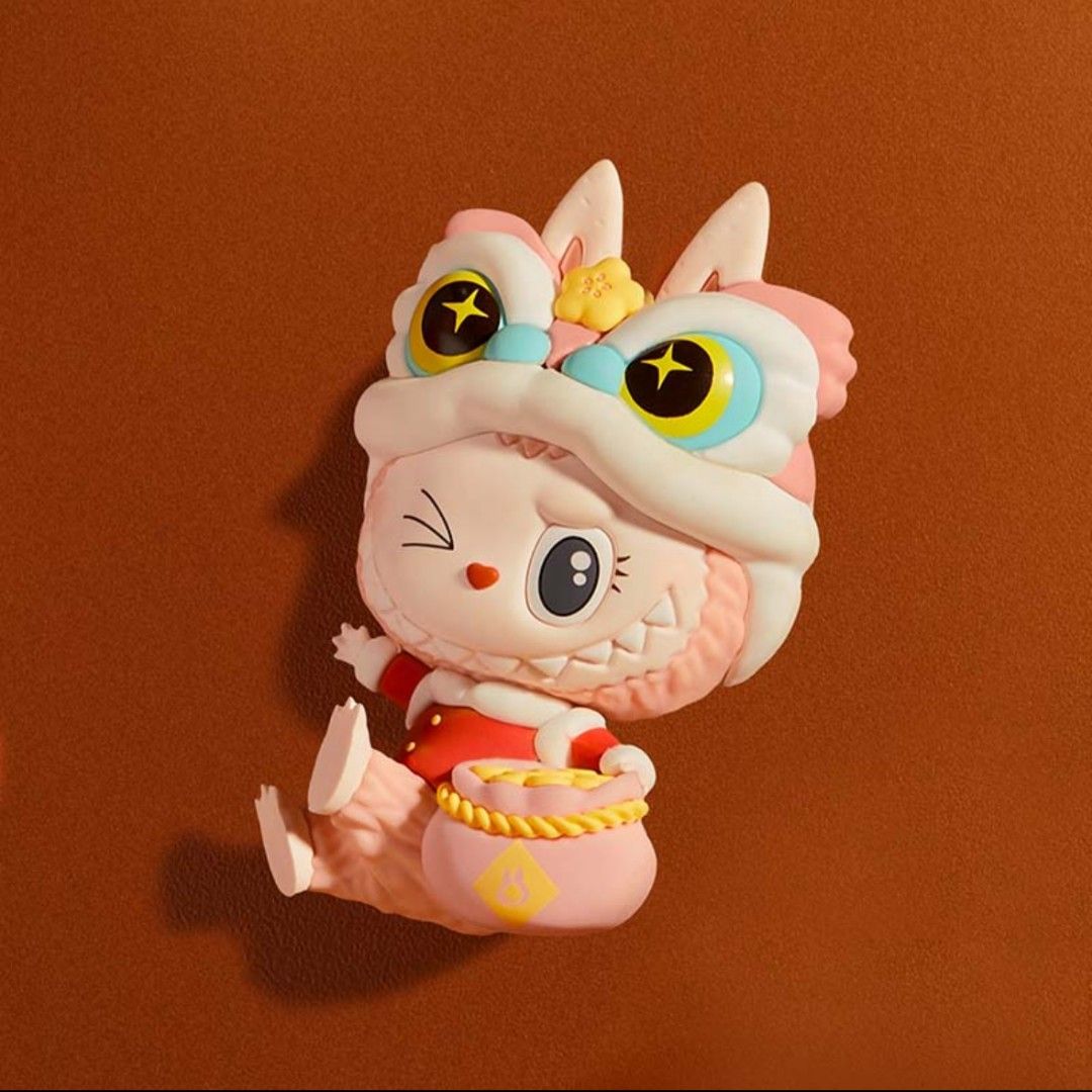 Mokoko Fridge Magnet - pink