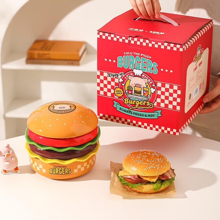 Lulu burger ceramic