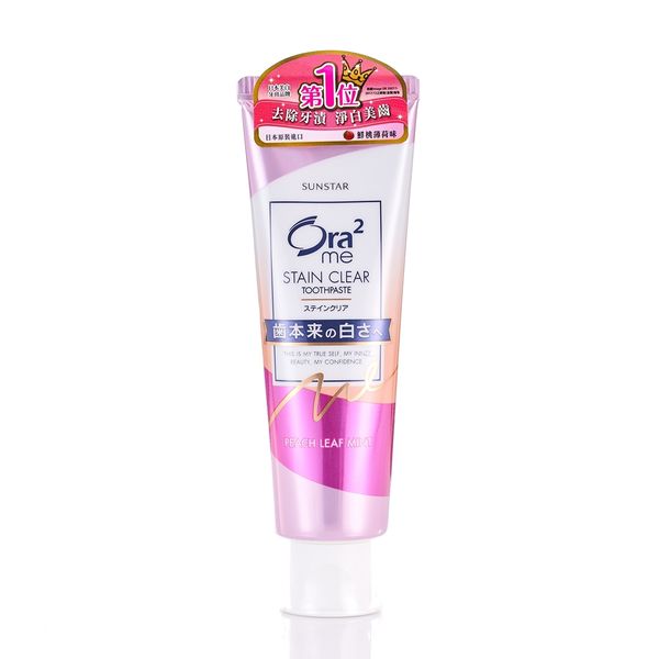 Ora2 toothpaste, peach leaf flavor