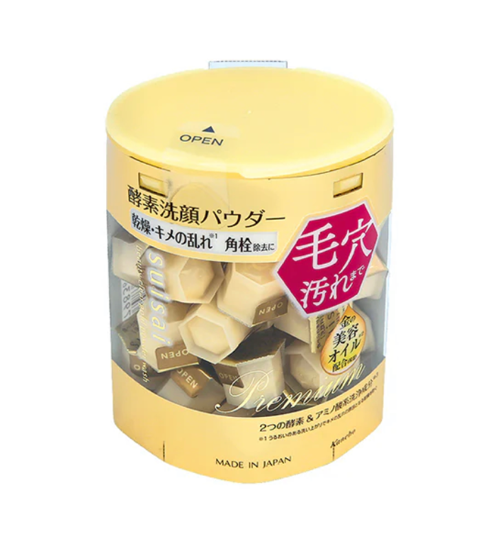 Kanebo suisai yeast enzyme facial wash powder gold 32 capsules