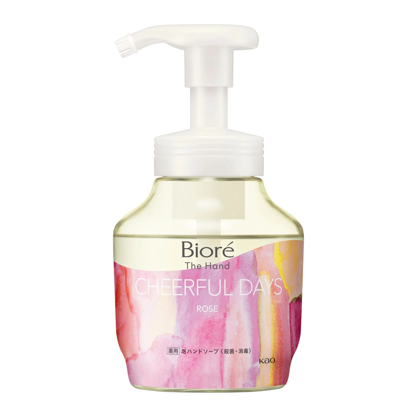 Bioré Foaming Hand Soap - Fresh Rose Scent 280ml
