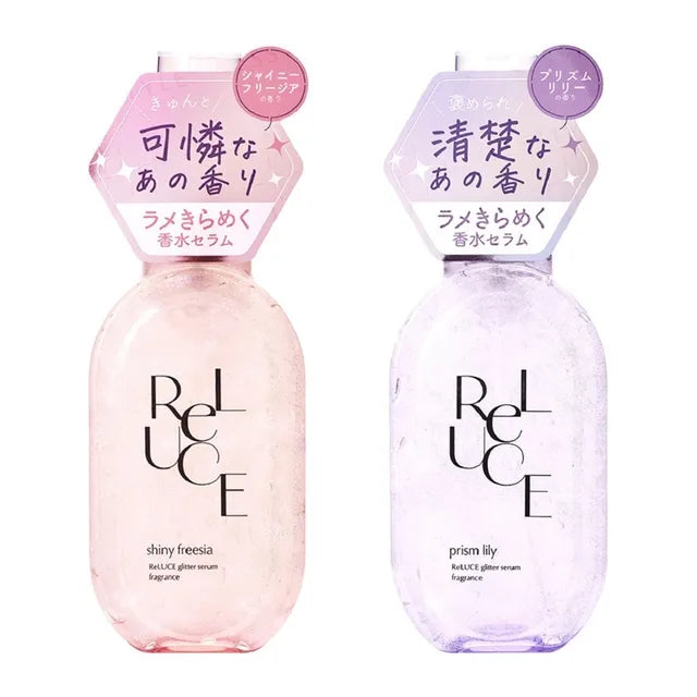 Reluce Glitter Essence Fragrance Body Serum 80ml Freesia