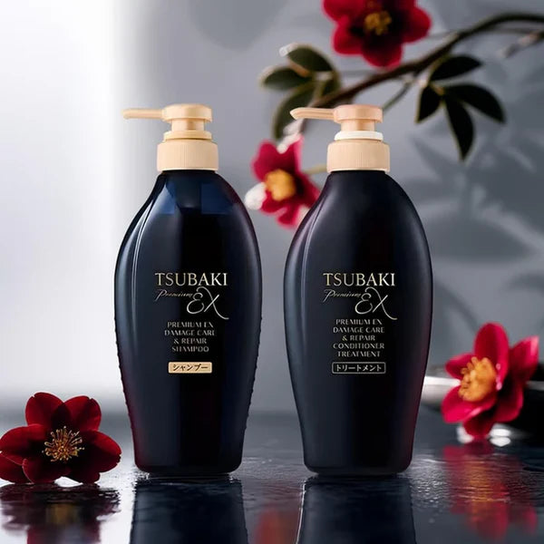 Shiseido TSUBAKI Premium EX Damage Repair Set (Black Camellia)