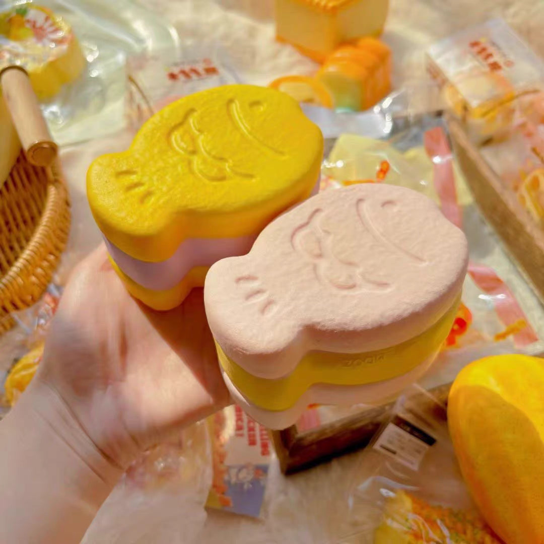 Taiyaki Ice Cream Sandwich