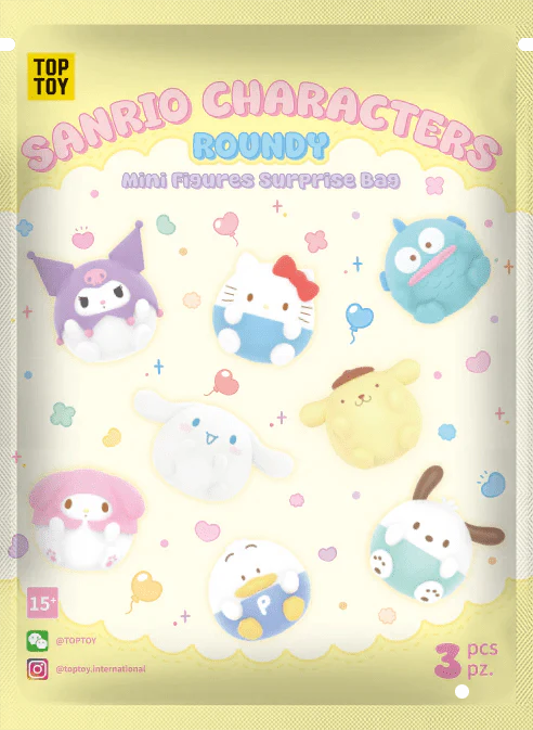 Sanrio Characters Roundy Mini Figures Surprise Bag