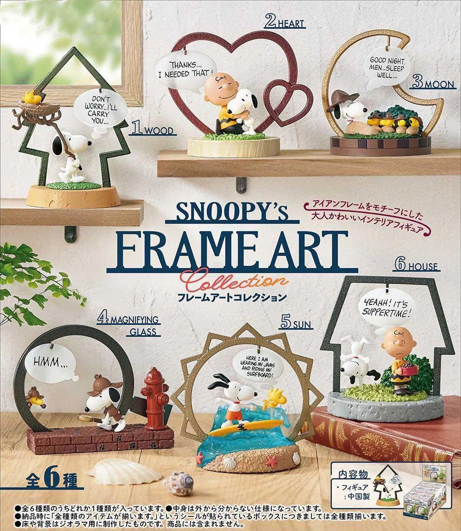 Re-Ment PEANUTS Snoopy’s Frame Art Collection Blind Box