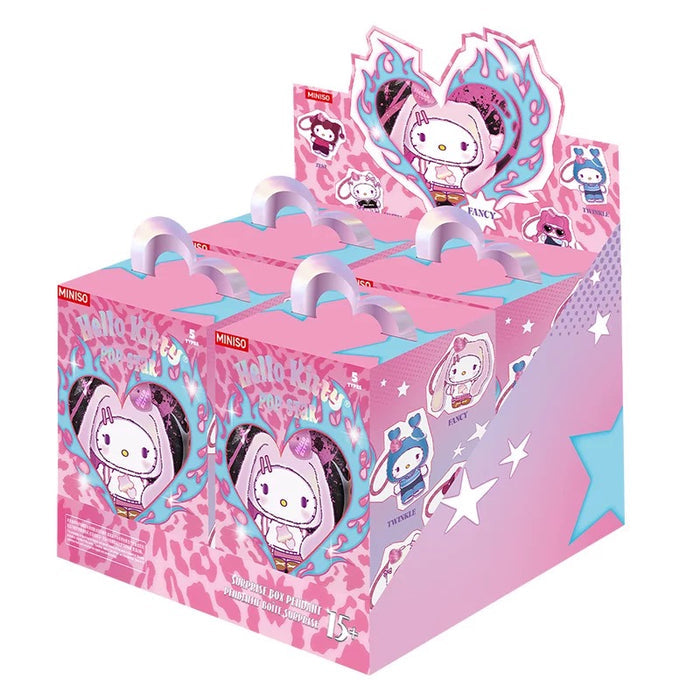 Miniso Hello kitty Pop Star Vinyl Face Plush Blind box