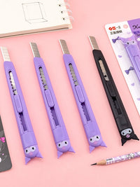 IIGEN Sanrio Kuromi Cutter/ Cutter/ Carving Knife/ Art Knife