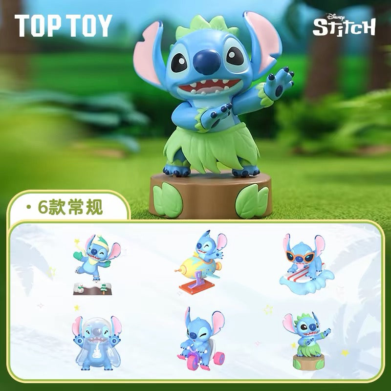 Disney Stitch Cute Action Series Figures Blind Box