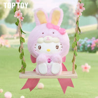 Top Toy Sanrio Family Diamond Bunny Series Figurine Blind Box