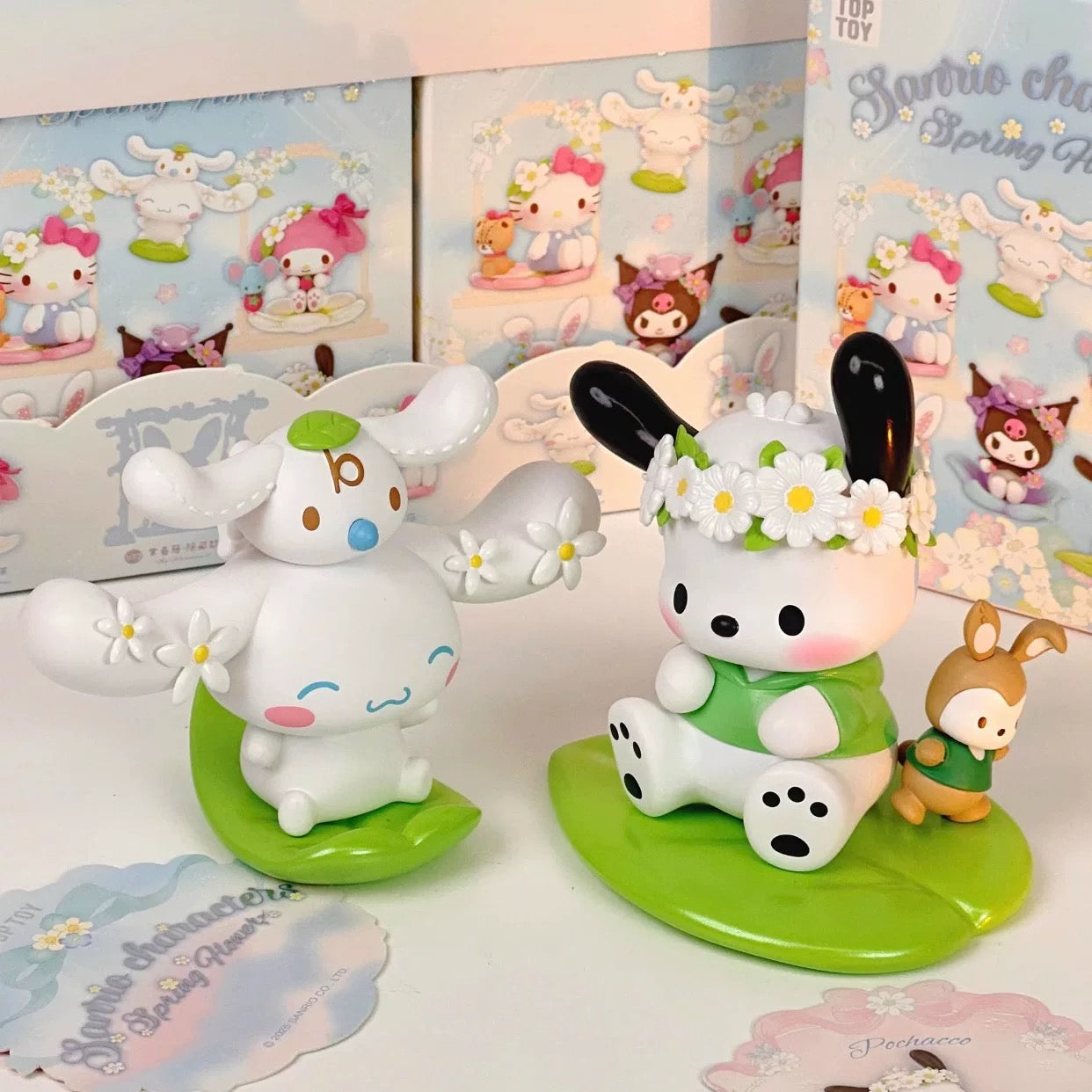 Sanrio Characters Spring Flower Series Figures Blind Box
