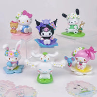 Sanrio Characters Spring Flower Series Figures Blind Box