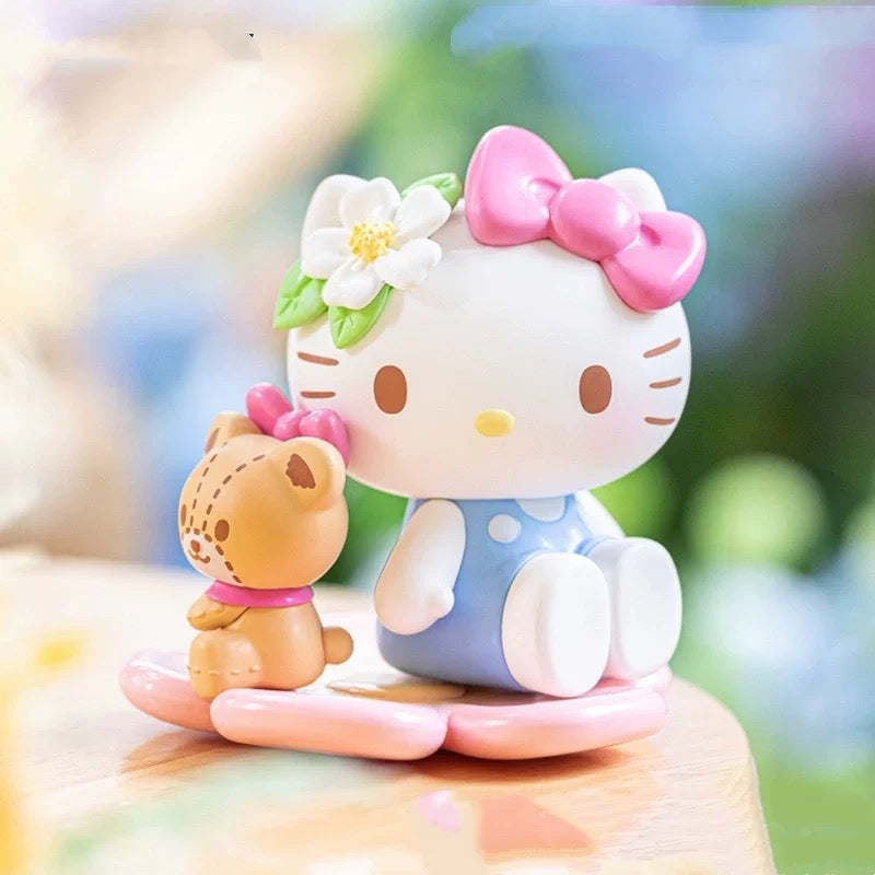 Sanrio Characters Spring Flower Series Figures Blind Box