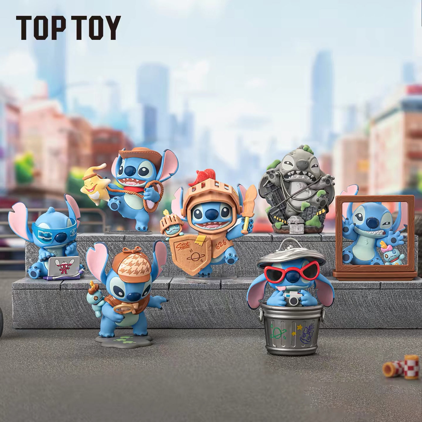 Disney Stitch City Adventure Series