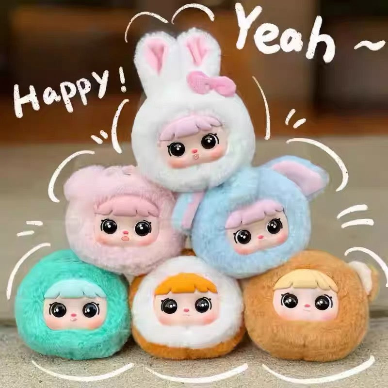 Malt Meya First Generation Plush Blind Box Animal Party Keychain