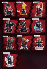 Naruto Series Battle Against Akatsuki Themed Figure