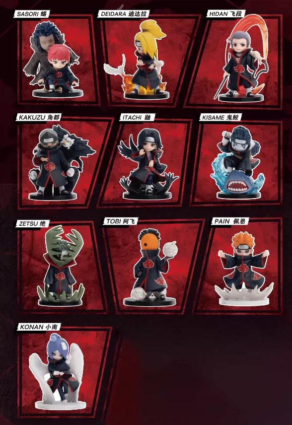 Naruto Series Battle Against Akatsuki Themed Figure