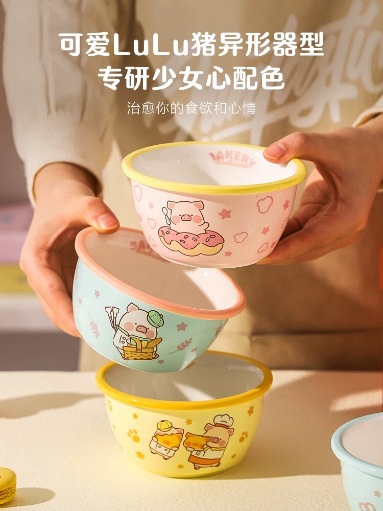 LuLu the Piggy – Ceramic Gift Box (Set of 4 Bowls)