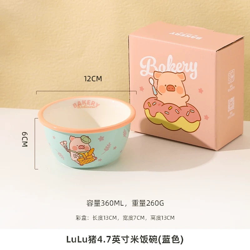 LuLu the Piggy – Ceramic Gift Box (Set of 4 Bowls)