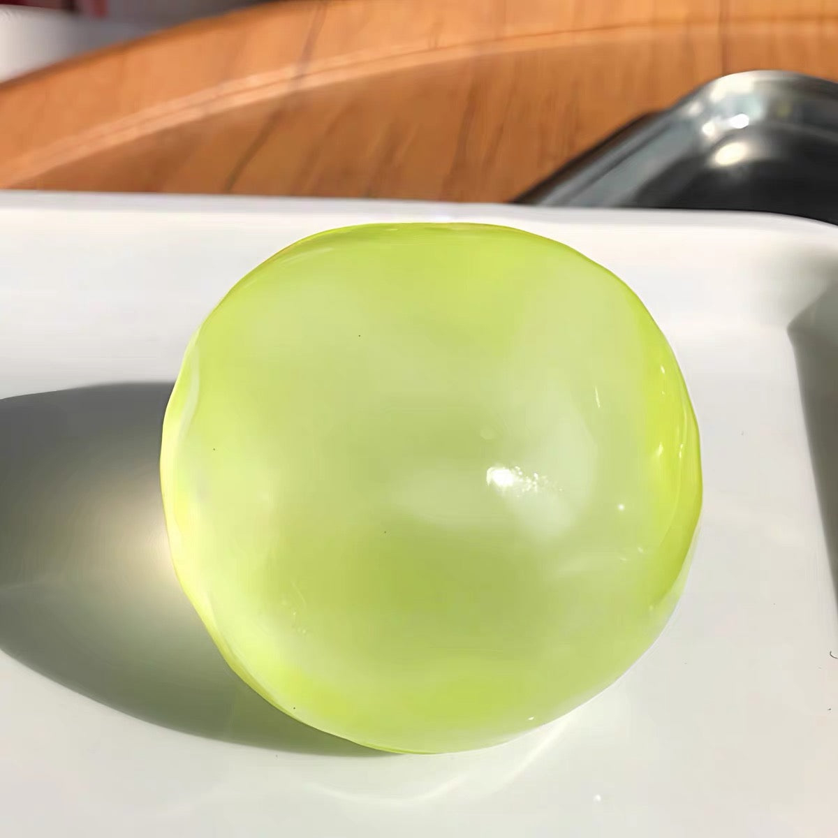 Round Coconut Oil Squishy
