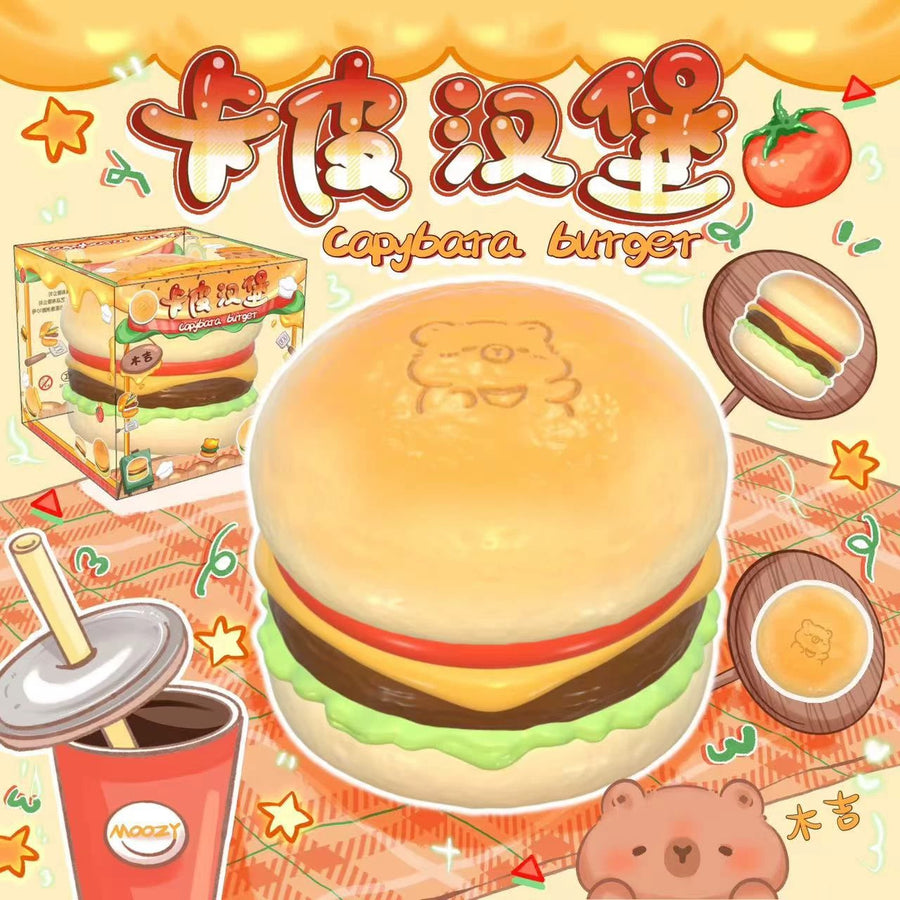 Capybara Burger Squishy