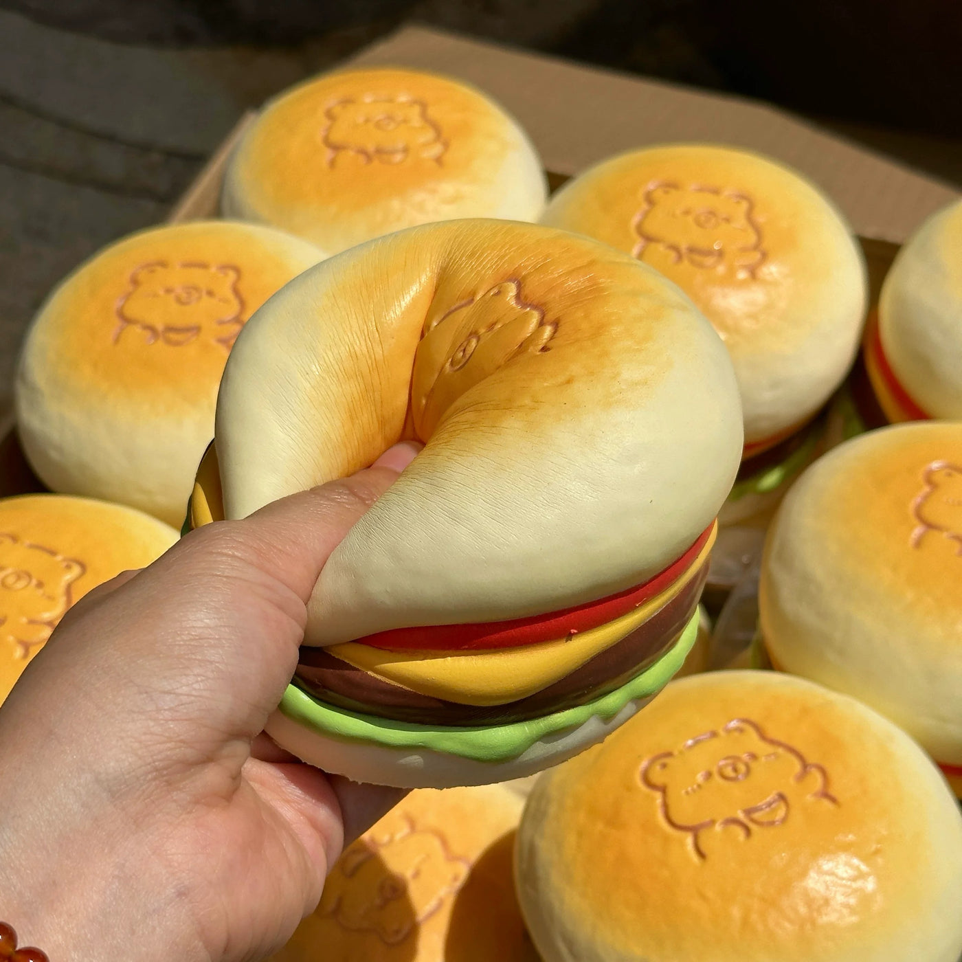 Capybara Burger Squishy