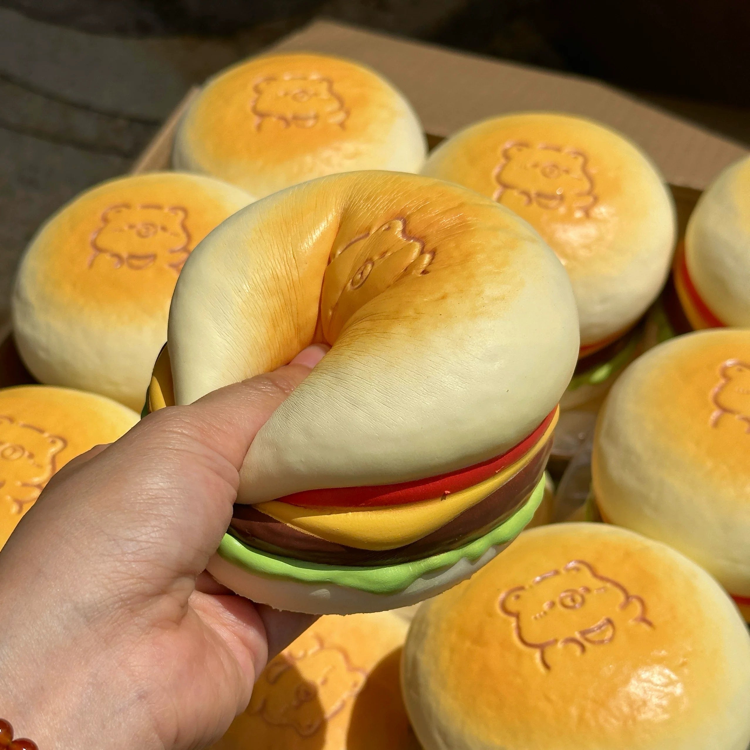 Capybara Burger Squishy