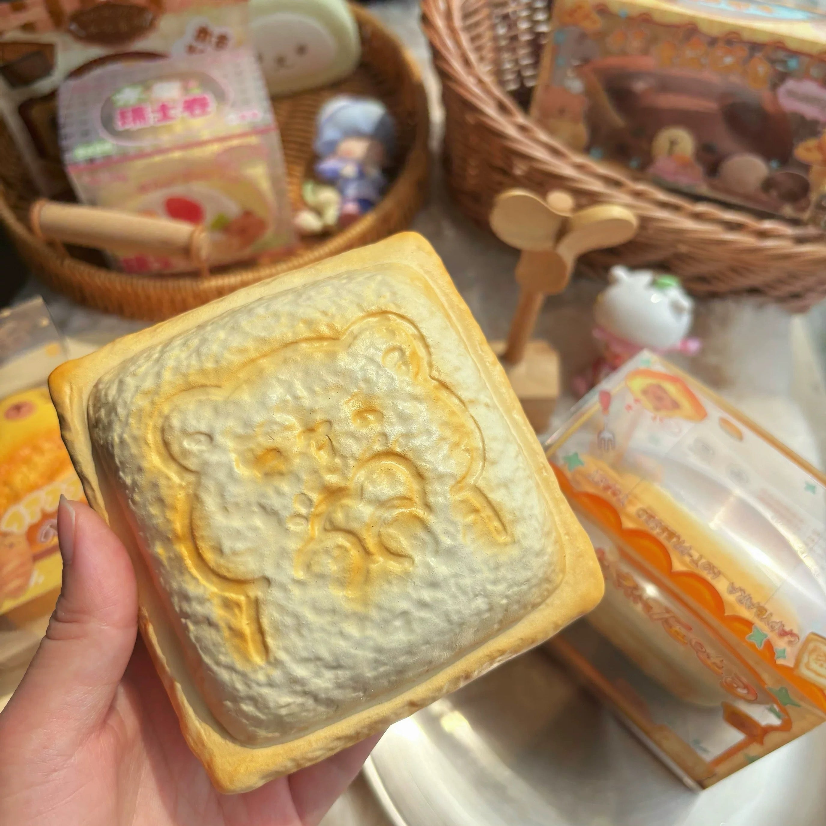 Capybara Egg Toast Squishy