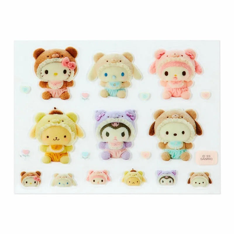 SANRIO CHARACTERS STICKERS: LATEKUMA