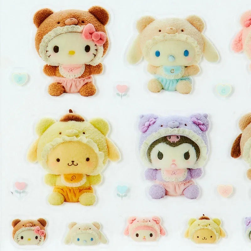 SANRIO CHARACTERS STICKERS: LATEKUMA