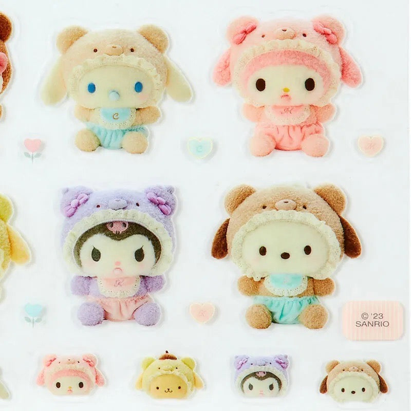 SANRIO CHARACTERS STICKERS: LATEKUMA