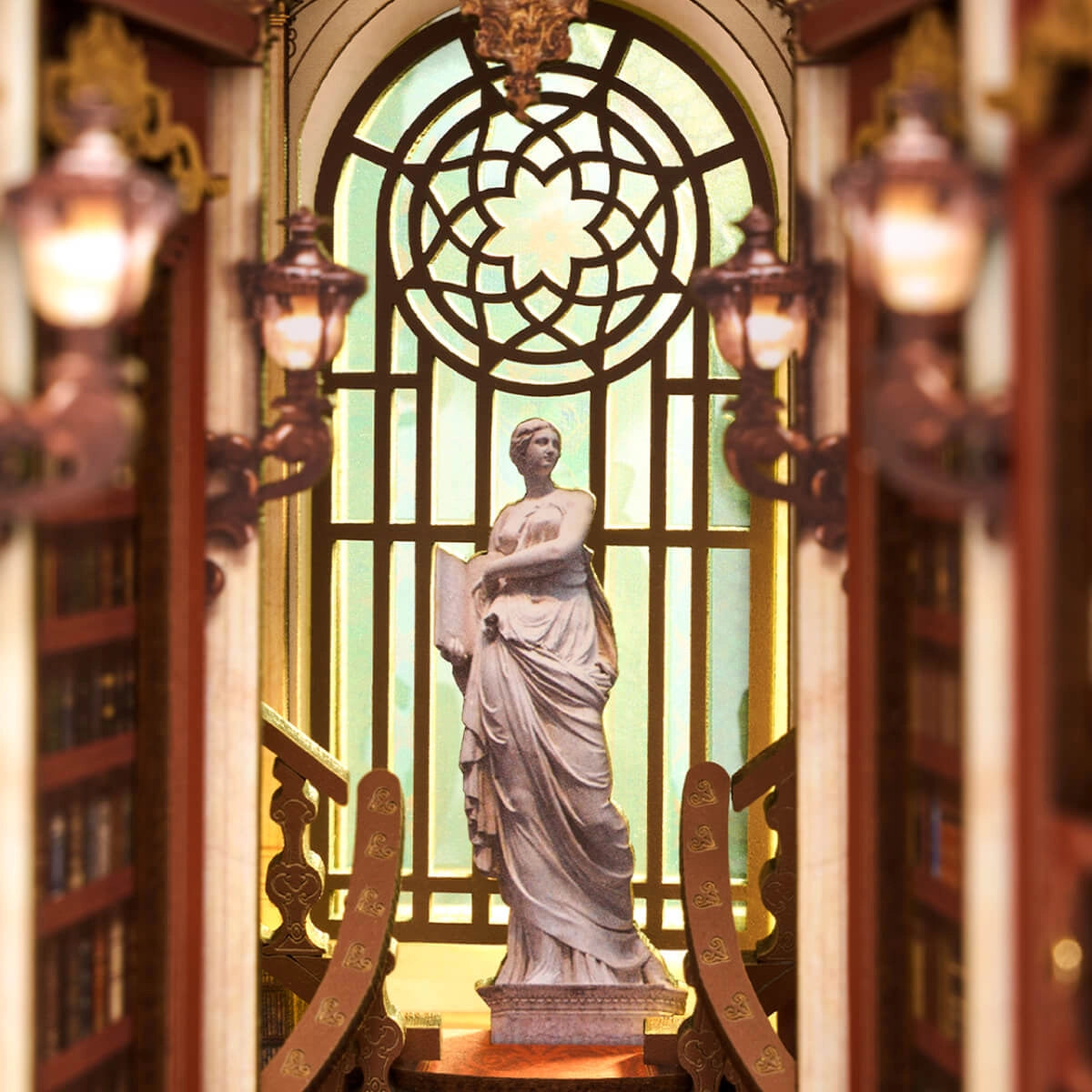 Rolife Library of Wonders DIY Book Nook Kit TGB16