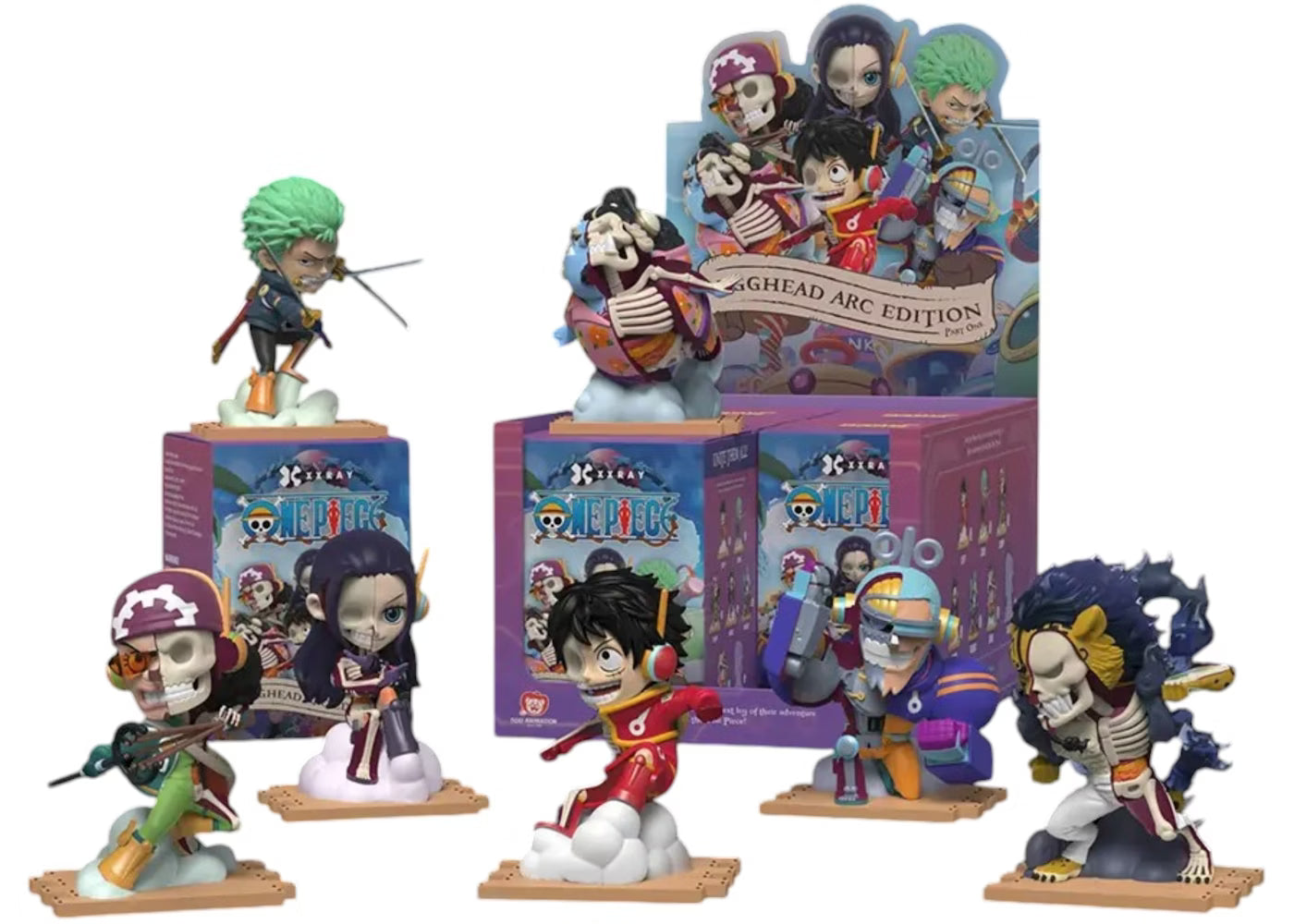 Mighty Jaxx × One Piece – Egghead Arc Collectible Figure Series | Limited Edition Art Toy