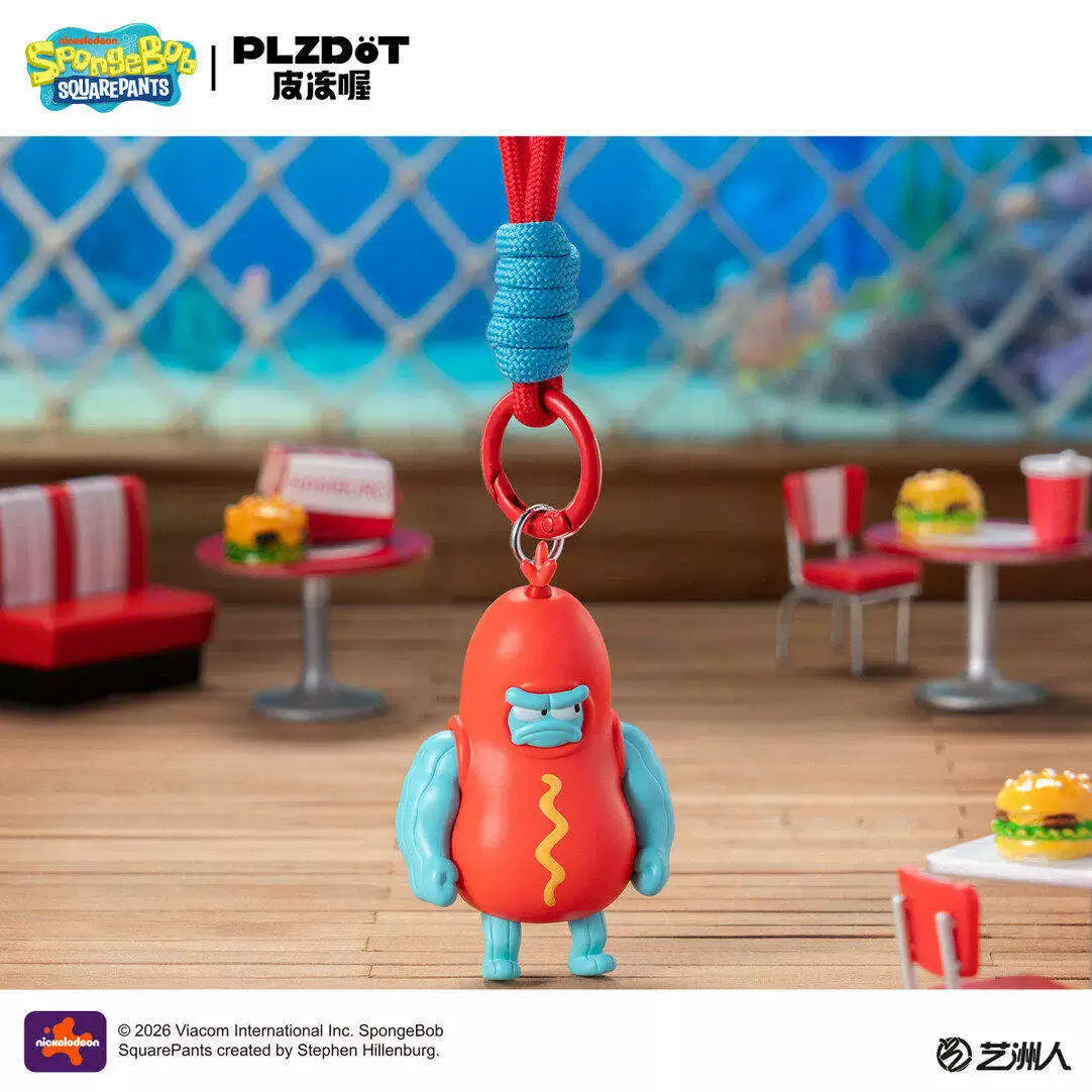 SpongeBob SquarePants Bikini Bottom Food Party Bag Charm Blind Box