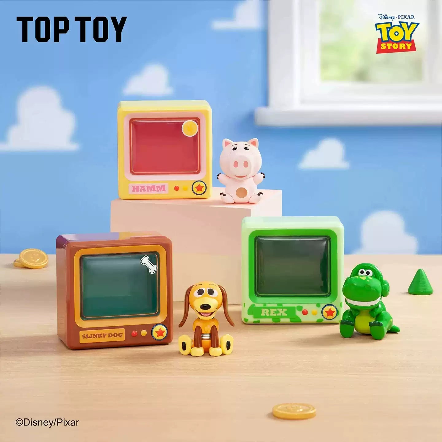 TOPTOY Disney Pixar Toy Story Mini TV Series Blind Box