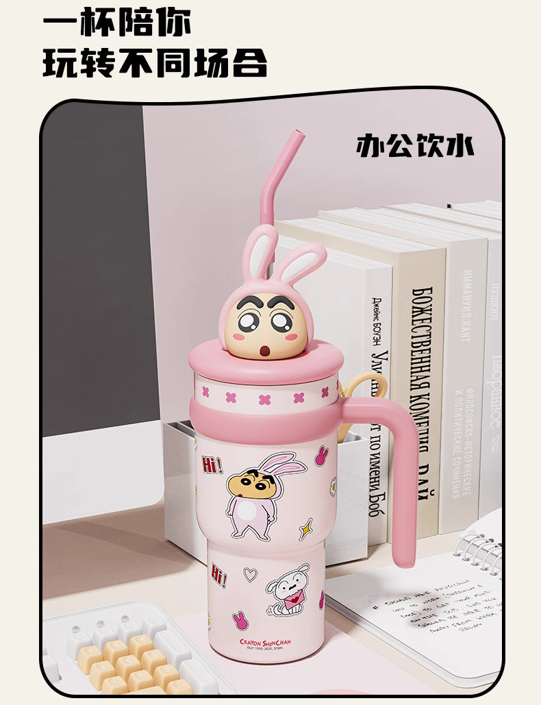 Crayon Shin-chan – Rabbit Variant Insulated Tumbler