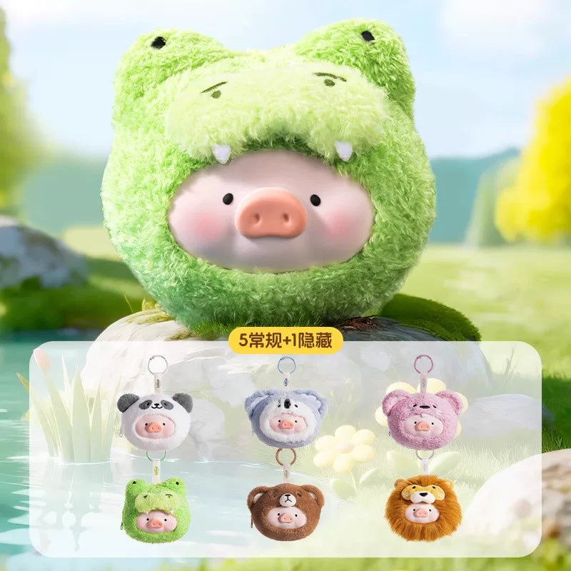 LuLu the Piggy Animal Party Earbud Pouch Blind Box