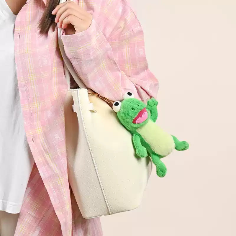 Tom Lizard Plush Keychain Hopper