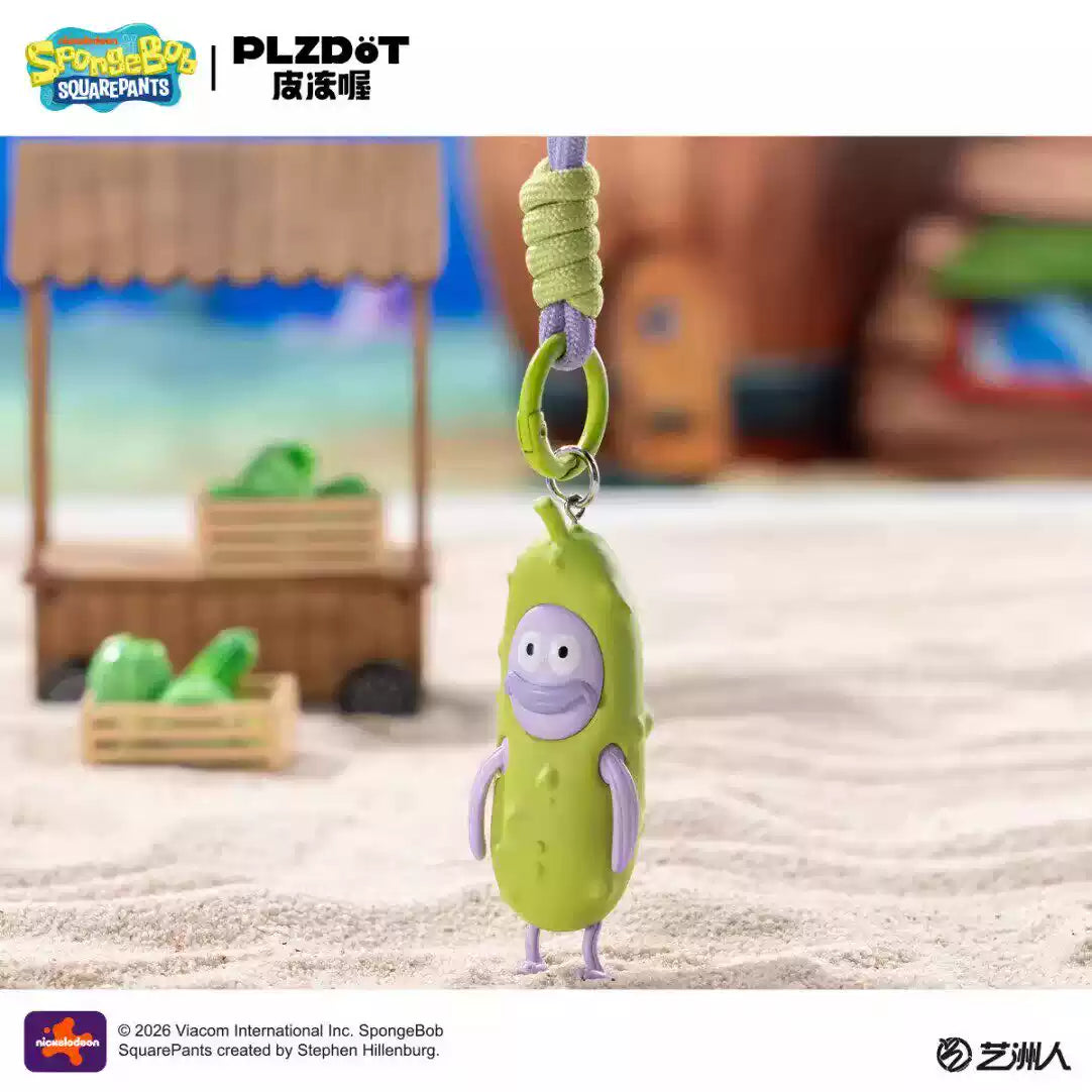 SpongeBob SquarePants Bikini Bottom Food Party Bag Charm Blind Box
